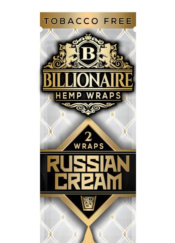 Billionaire - Russian Cream x 2pk Hemp Wraps | Billionaire