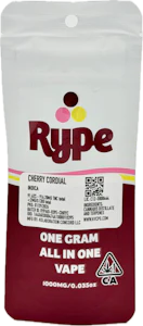 Rype - Cherry Cordial 1g Distillate AIO Cart - Rype