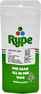 Rype - Cantaloupe Craze 1g Distillate AIO Cart - Rype