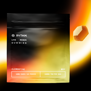 RYTHM - Rythm Live Rosin Gummies | Clementine | 10pk/100mg