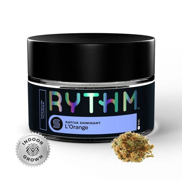 RYTHM - L'Orange 3.5g Flower Jar Main Image