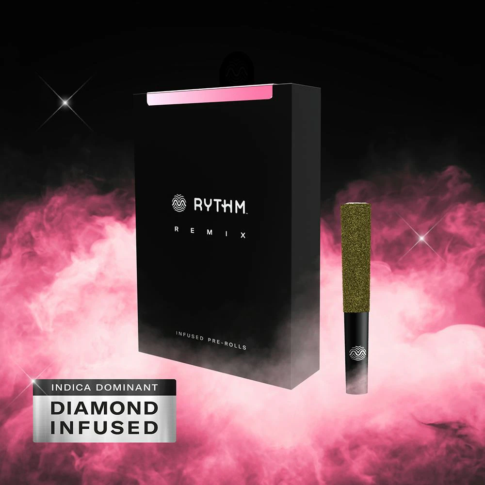 RYTHM - Strawberry Shortcake REMIX 0.5g Infused Pre-Roll 5pk Main Image