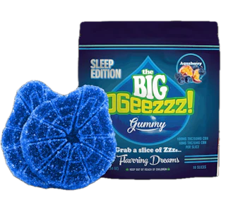 Ogeez! - Aquaberry BIG Sleep Edition 1:1 THC:CBD 100mg