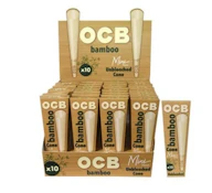 OCB | 6pk Cones | 1 1/4 Bamboo Cones