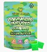 Sour Apple Gummies | 100mg | 10ct | 10mg/ea