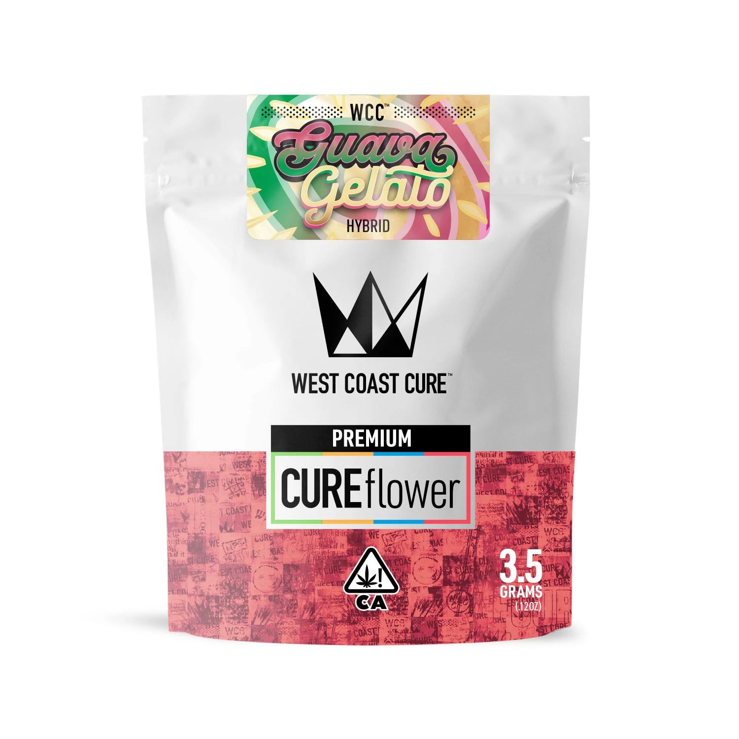 West Coast Cure - Guava Gelato (H) 28.55% THC | WCC | 3.5g Flower Main Image