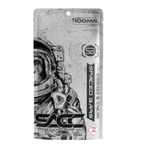 STONED APE CANNA CO - Stoned Ape Canna Co - Cookies and Cream Spaced Bar 100mg