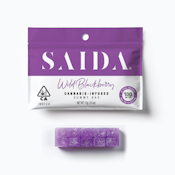 Saida - Gummy Bar - Indica - Wild Blackberry - Gummies - (100mg THC)