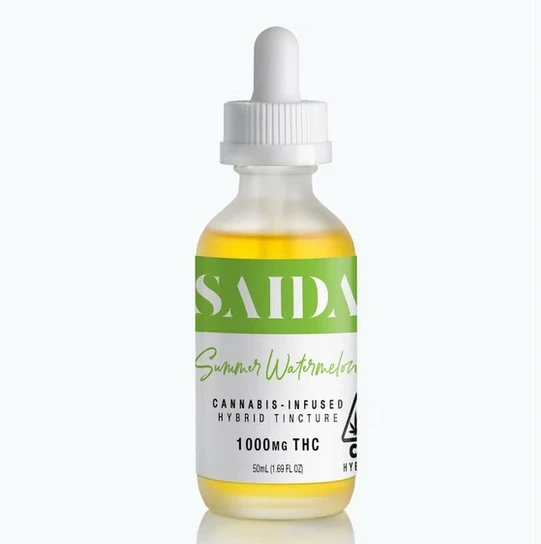 Saida - Saida Unflavored Tincture 1000mg Hybrid Main Image