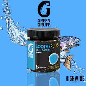 Green Gruff - Soothe Jars Plus Skin & Coat CBD 90 CT