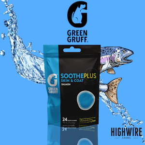 GREEN GRUFF - Green Gruff - Soothe Plus Skin & Coat CBD 24CT