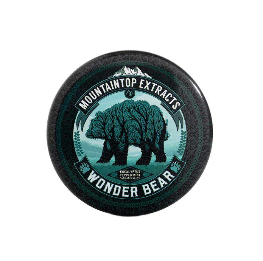 Mountain Top Extracts - Mountaintop Extracts - Wonderbear Salve 1:1 CBD:THC 500mg Main Image