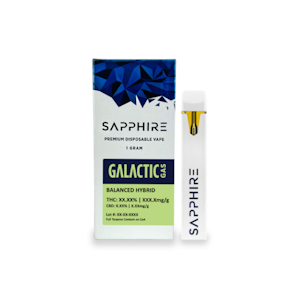Sapphire - Galactic Gas | AIO | 1g | Sapphire