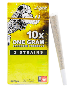 Lifted NW - Lifted NW Kona Gold x Golden Yawn Pre-Roll 10pk 1g