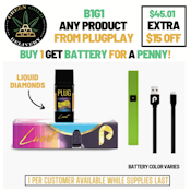 B1G1: PLUG™ Livest: Slymer Liquid Diamonds 1g Cartridge - Limited Time Special