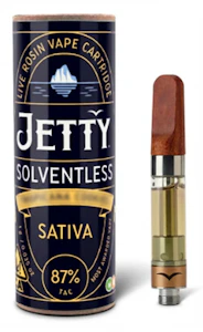Jetty - Gelonade Live Rosin Solventless 510 Vape Cartridge 1G