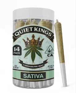 Quiet Kings - Quiet Kings Sour Amnesia 7g Preroll 14pk