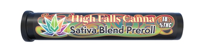 High Falls Canna- Sativa Blend- 0.7g preroll