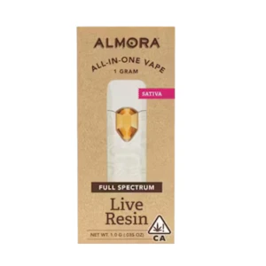 Almora - Durban Cookies (S) | 1g Live Resin All In One | Almora