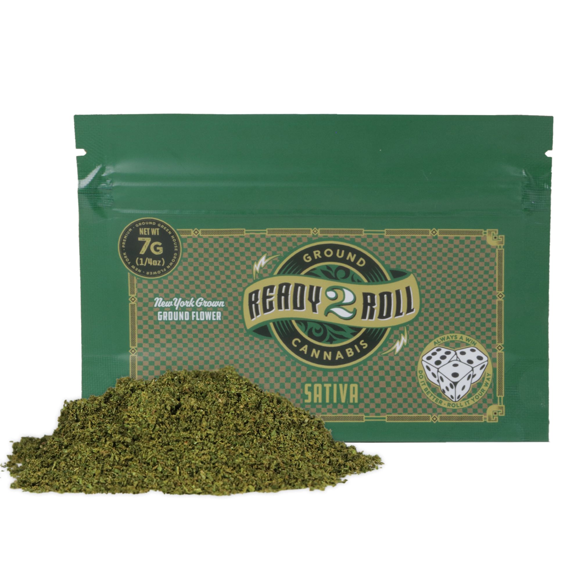 Ready 2 Roll Sativa (Pre-ground) - 7g Flower