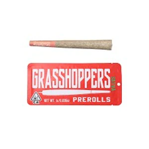 Quickies - Grasshoppers Sativa 1g Preroll