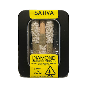 PURIST EXTRACTS - Purist - Zeclair x Honey Banana 41% - 3pk Diamond Encrusted Pre rolls