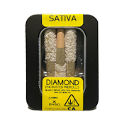 Purist - Blue Dream x Sour Diesel 44% - 3pk Diamond Encrusted Pre rolls