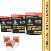 2pk 40mg Solventless Singles Gummies - Sativa