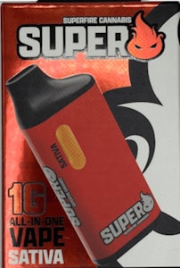 SUPERFIRE - Superfire-Lemonberry Haze-AIO-Sativa-1g-83.09% THC