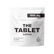 The Tablet 20mg Sativa 50pk