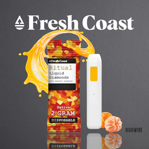 Fresh Coast Ritual Liquid Diamond Disposable Tangie Dream 2g