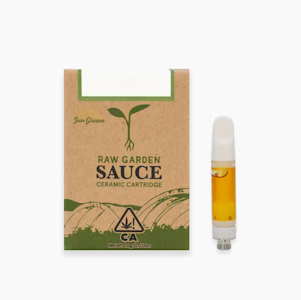 RAW GARDEN - Raw Garden - 510 Ceramic Sauce Cartridge - Sativa - Lemon Sour Diesel - (1g)