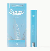 Sauce | Ghost Train Haze | Essentials | Live Resin All-In-One Rechargeable Vape | 1.25g