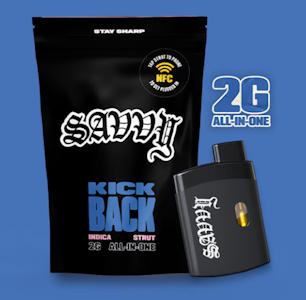 SAVVY - Strut - Kickback Rainbow Sherbert Disposable Vape - 2g