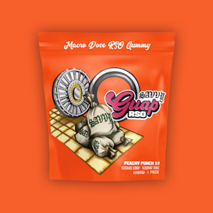 SAVVY - [REC] Savvy | RSO Peachy Punch 1:1 CBD:THC | 100mg/1pc