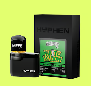 SAVVY - White Widow Hyphen Disposable Vape - 2g