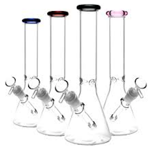 HIBRO - 14" Beaker Bong Clear