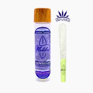 Malibu - MALIBU: Shortbread Cookies Infused 1g Pre-Roll (H)