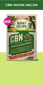 Minny Grown - Minny Grown- 250 MG CBN - Moon Melon Gummies