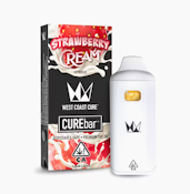 WEST COAST CURE: Strawberry Cream CUREbar 1g Disposable (H)