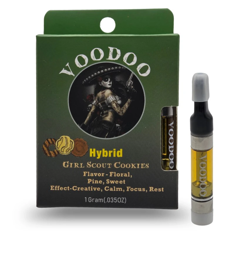 Voodoo - Voodoo- Girl Scout Cookies -Hybrid-1g 510 cart- 88.26% THC Main Image