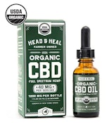 Head and Heal CBD- Full Spectrum Tincture- 1200mg