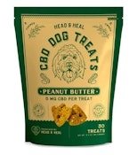 Head and Heal CBD- Pet treats- Peanut butter- 30 count