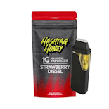 Strawberry Diesel - Hybrid-  All In One (Vaporizer) - 1.0g | Hashtag Honey   -ee6