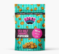Space Poppers- Sea Salt Caramel Popcorn- 100mg bag