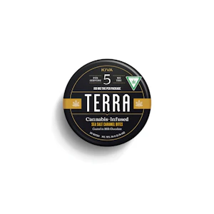 KIVA - Terra Bites - Sea Salt Caramel - 100mg