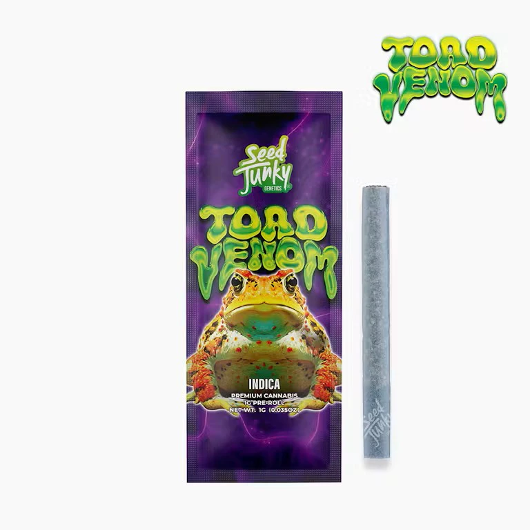 Seed Junky Genetics - Seed Junky Genetics - 1g Preroll - Toad Venom Main Image