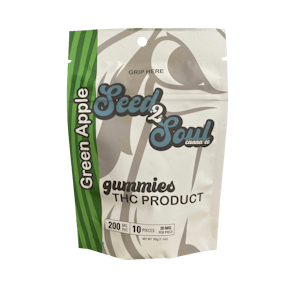Seed 2 Soul Labs - Green Apple 200MG (10x20MG)