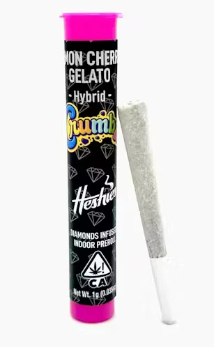 Crumbz - CRUMBZ | LEMON CHERRY GELATO - INFUSED | PREROLL | 1G Main Image
