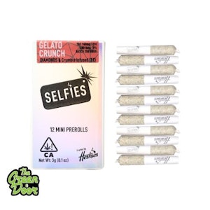 SELFIES - SELFIES - Gelato Crunch - Infused Preroll 12 Pk - 3g